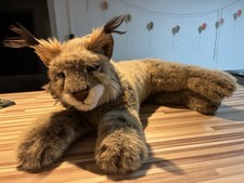 Kuscheltier Stofftier Kösen Luchs Kösener-Luchs liegend