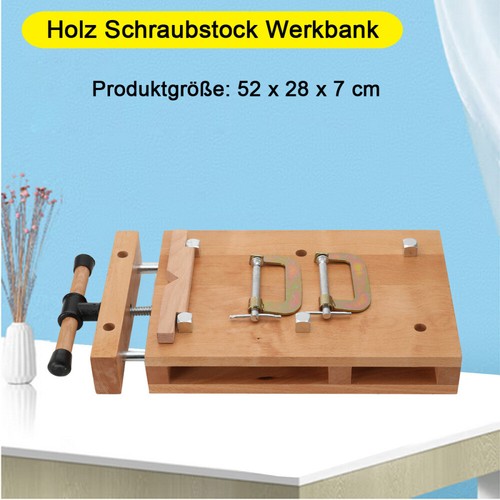 Hobelbank tragbar schraubstock - tragbar,