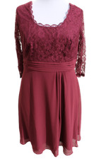 Sheego Kleid Rot große