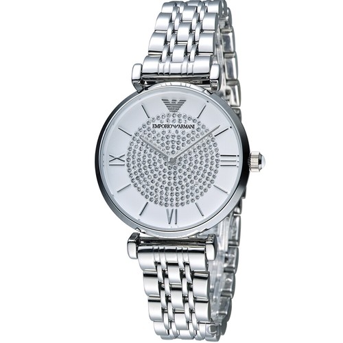 Armani damenuhr ar1925 weisses - armani,