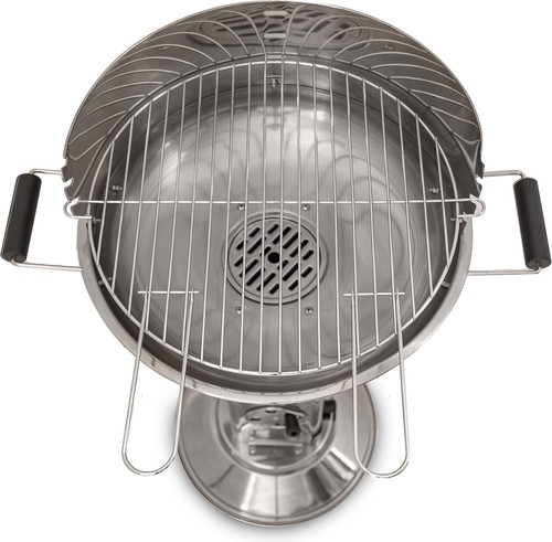 Edelstahlsäulengrill