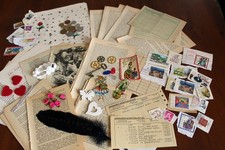 Junk Journal Material Scrapbooking Kit Vintage Papier Basteln Nostalgie