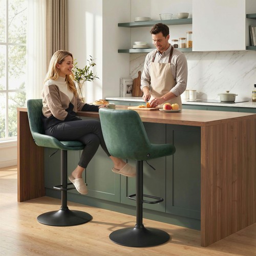 Verstellbare barhocker 2er set - barhocker,