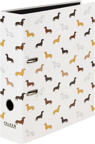 Falken motiv ordner dachshund - motiv-ordner,
