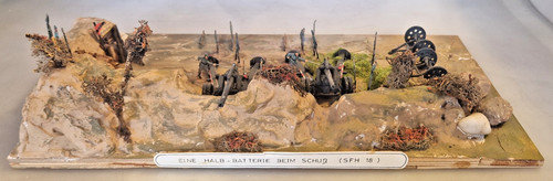 Zinnfiguren diorama halb - diorama,