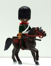 GARDE REITER DUNKEL GRÜN CHASSEUR À CHEVAL B Playmobil zu Napoleon Custom RAR !