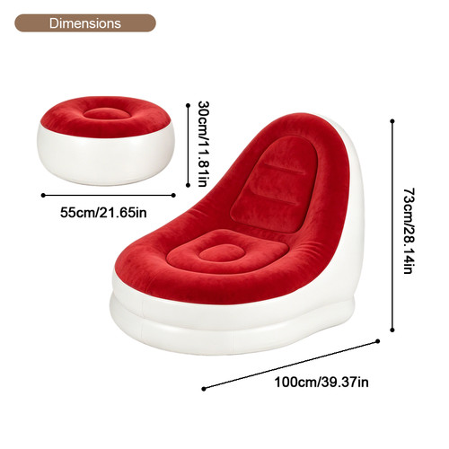 Deluxe aufblasbares sofa liege - sofa,