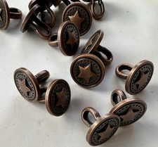 20 Knöpfe 10mm klein schwarz