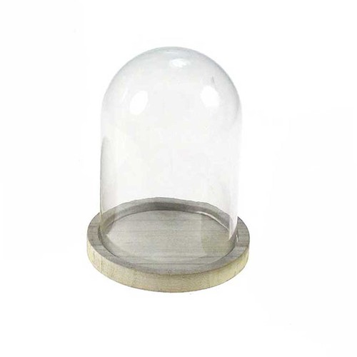 Glas glocke haube - haube, ca.h16cm