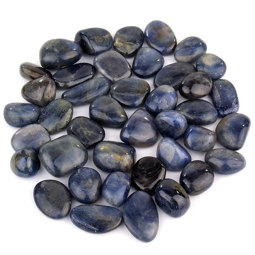 Saphir trommelsteine blau - trommelsteine,