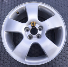 ⭕1x Original nr4 Audi A3 8L 6,5x16et42 8L0601025K Alufelge 5-Speichen 5x100⭕