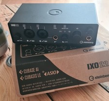 Steinberg IXO22 2x2 USB 2.0 Audio Interface with Dual Mic Preamps - Black