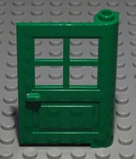 Lego House Door 1x4x5 Green