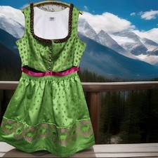 DIRNDL "COUNTRY LINE" XXL/50 EXKLUSIV EDEL GRÜN/BEERE SÜÜÜß NEUWERTIG