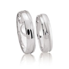 SILBER TRAURINGE 925 STERLING