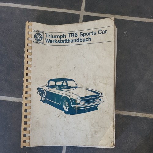 Triumph tr6 sports car - triumph,