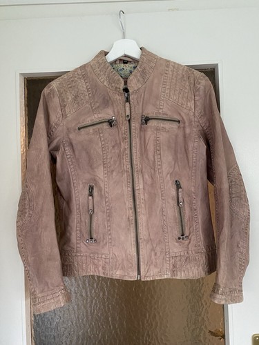 Mauritius lederjacke rose - lederjacke,