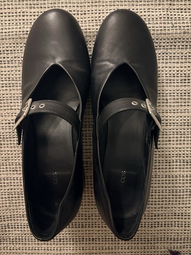 Cos damen pumps - schwarz, leder