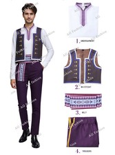 Erwachsene Prinz Königin Kristoff Cosplay Kostüm Halloween Karneval Anzüge komplettes Set