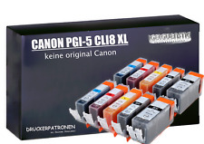 10 Druckerpatronen kompatibel für CANON PIXMA IP4200 IP4300 IP4500 IP5200 MP520