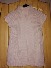 Strickweste Gr. S von Amisu Neu, Stehkragen mit 2 Knöpfen, Taschen