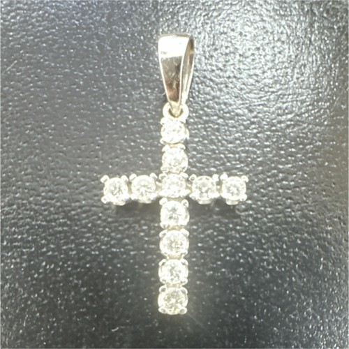 Weißgold 14k gms kreuz - weißgold, gms.
