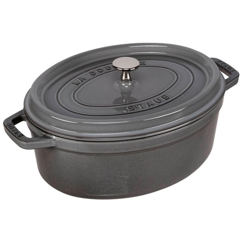 Staub cocotte 29cm oval - cocotte,