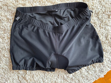 Damen Radlerhose Fahrradhose Gr. XL 44  gepolstert schwarz CMP leicht Short