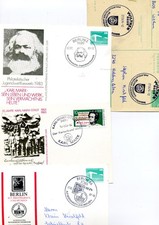 DDR 4 Ganzsachen bzw