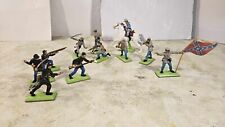 Britains Deetail 11 Soldaten Aufstellfiguren ACW Nord & Südstaaten Konföderierte