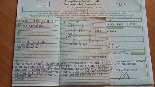 Wohnwagen wilk deluxe 500 - wohnwagen,