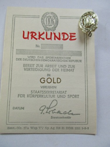 Ddr abzeichen sportabzeichen - abzeichen,