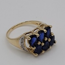 Kyanitring Gelbgold 10 Karat
