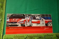Alter Aufkleber Team HONDA Sport 1999 British Touring Car Championship