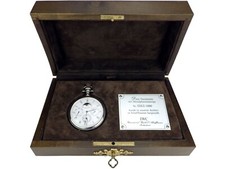 IWC Taschenuhr Silber 925 Mondphase Nr. 0063/1000  Kal. 972  Handaufzug Box