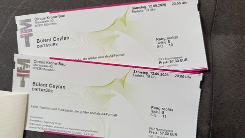 Tickets für bülent ceylan - bülent,