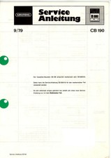 Grundig service manual für - grundig,
