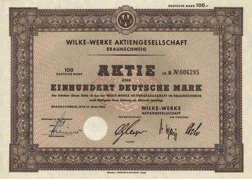 Wilke werke 1950 braunschweig - wilke,