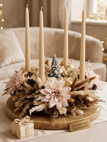 Adventskranz weihnachten mit - adventskranz,
