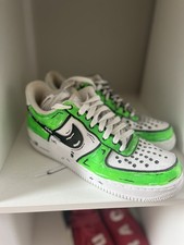 Nike Air Force 1 custom made comic Gr 44 grün