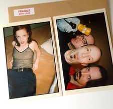 Shirley Manson | 2 x Promo Prints | Garbage, Butch Vig, Steve Marker, Duke 