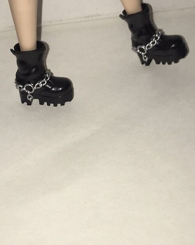 Modepuppe stiefel kette design - modepuppe,