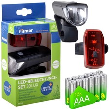 LED Fahrrad-Licht Set