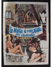 Manifesto Le Tausend E Ein Nacht All' Ital Decameron Boccaccio Canterbury De Sa