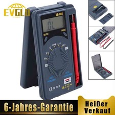 XB866 Mini Auto Range LCD Voltmeter Tester AC / DC Tasche Digital Multimeter DE