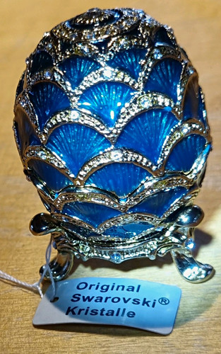 Schmuckschatulle form - schmuckschatulle, ei-form