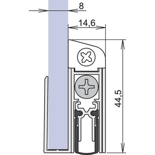 Türdichtung schall gs 8 - türdichtung, schall-ex®