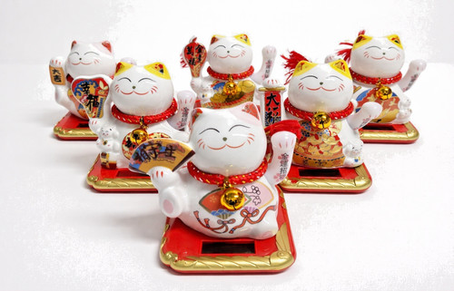 Solar winkekatze maneki neko - solar,