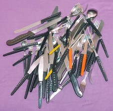 DDR KULT BESTECK Punkte Dellen auch LÖFFEL  freie AUSWAHL  ELSTAWA FORON OSTALGI