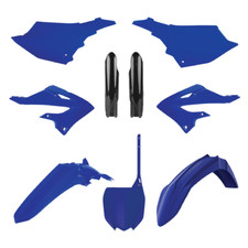 Yamaha Plastik Kit YZ 125 / 250 2022 - 2023 OEM blau 91127 Motocross Polisport